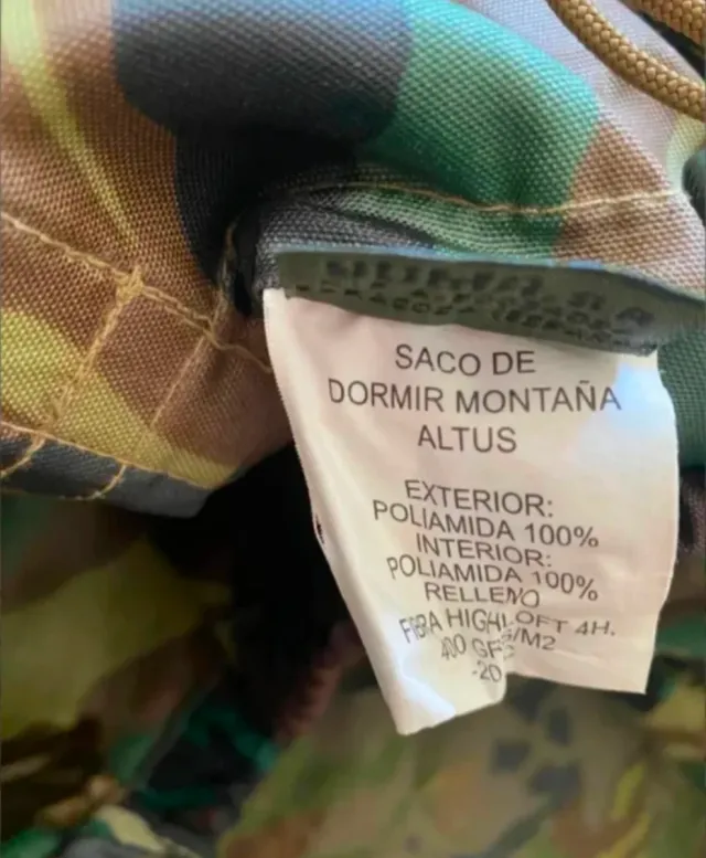 Saco de dormir Altus Montaña