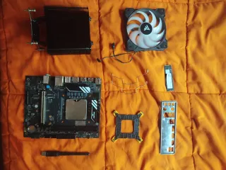 Placa Base + CPU + Disipador+M.2 + WiFi