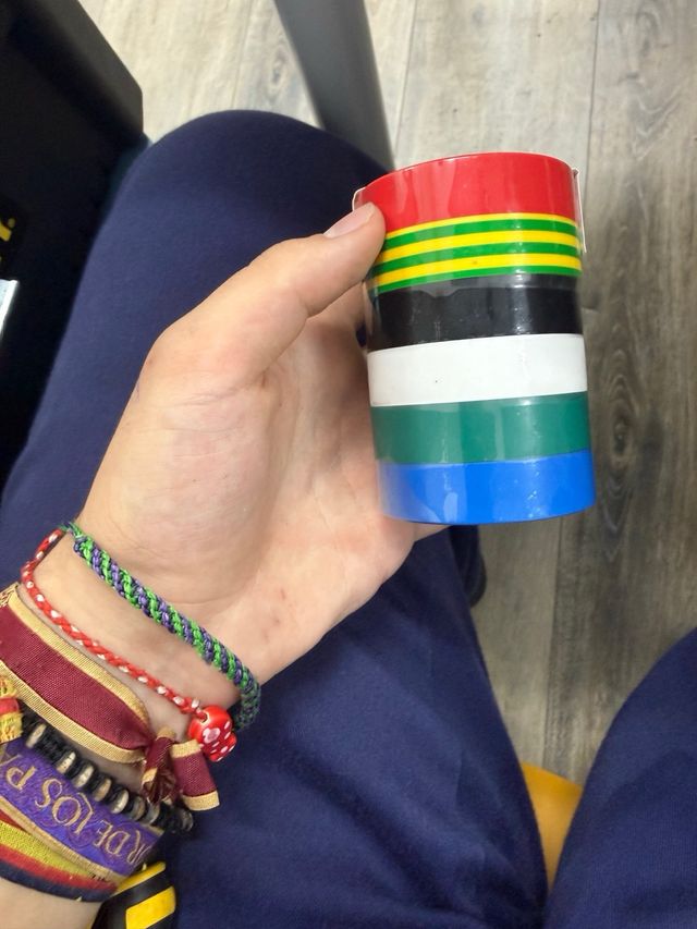 Cinta aislante eléctrica 15mm x 10m