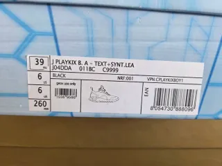 Tenis Geox Negro y Azul