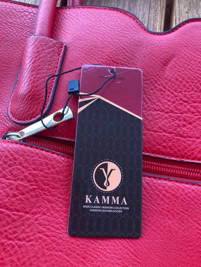 Bolso Kamma Rojo