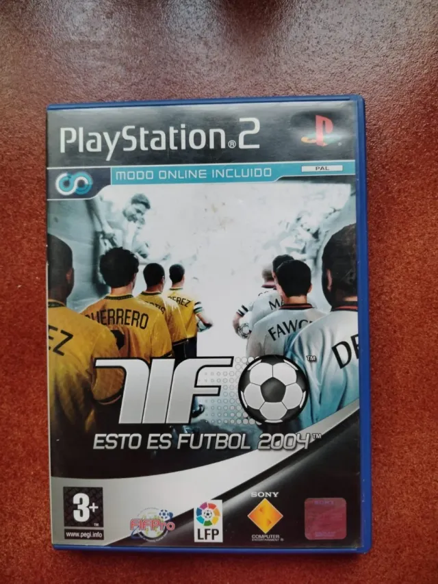 Juego de PlayStation 2 Esto es futbol 2004