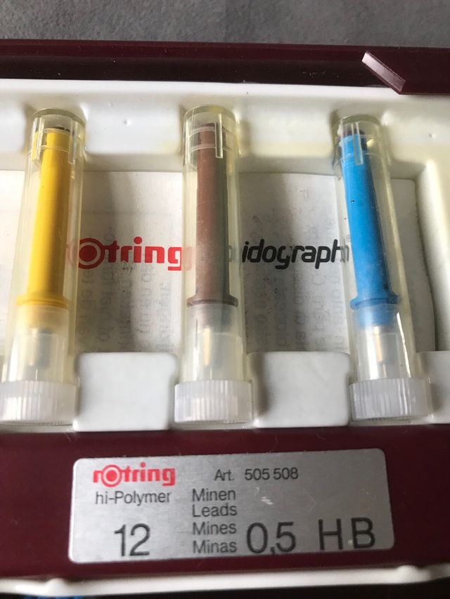 Nuova stazione per penne Rotring Rapidograph