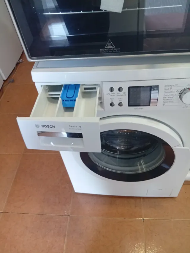Lavadora Bosch Serie 6 Blanca