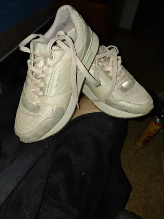 Zapatillas Pepe Jeans Mujer Rosa y Blanco