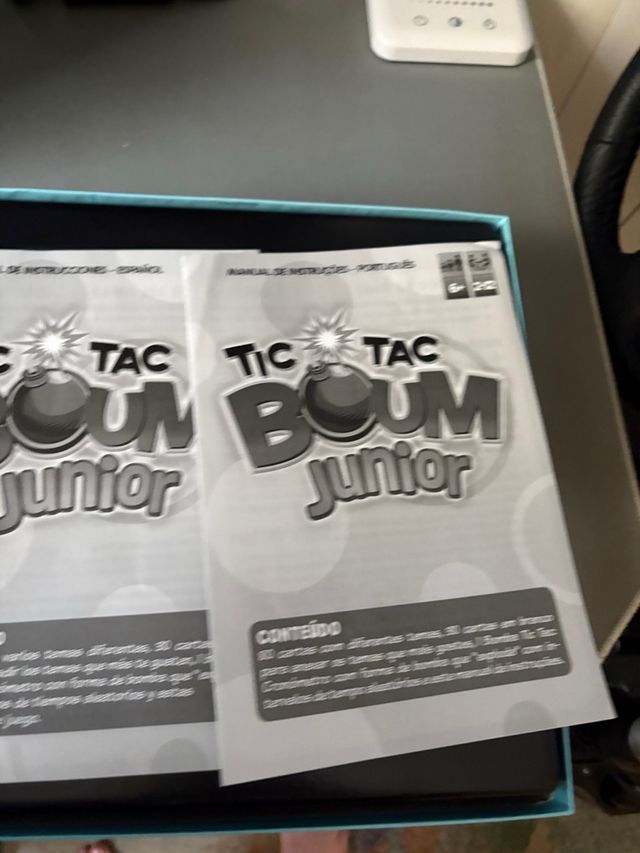 Juego de mesa Tic Tac Boom Junior