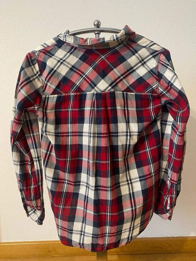 Camisa cuadros Stradivarius