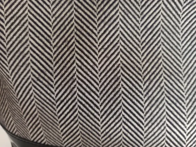 Bolso de mano con estampado de espiga