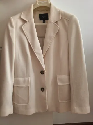 Blazer Cortefiel Beige Talla L