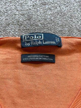 Jersey Polo Ralph Lauren Naranja