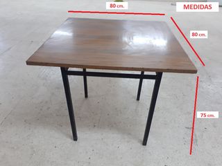 MESA Marcel Gascoin. Salón, cocina, comedor.