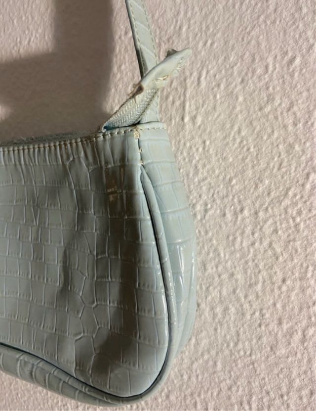 Bolso de hombro Shein verde menta