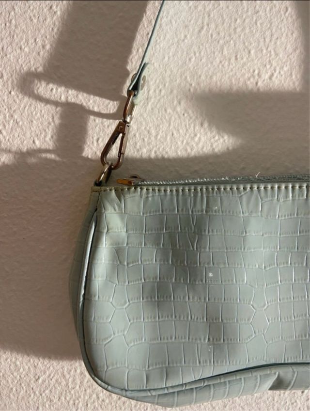 Bolso de hombro Shein verde menta