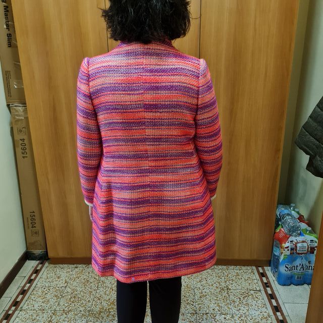 Cappotto donna multicolor