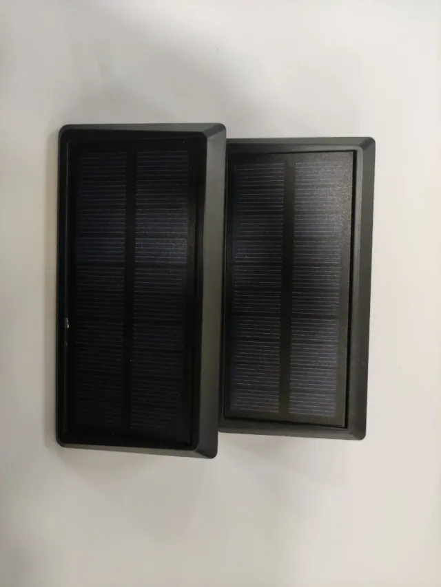 lámpara solar para valla