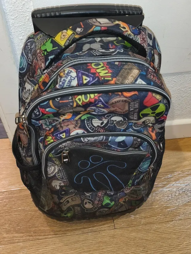 Mochila Totto con carro