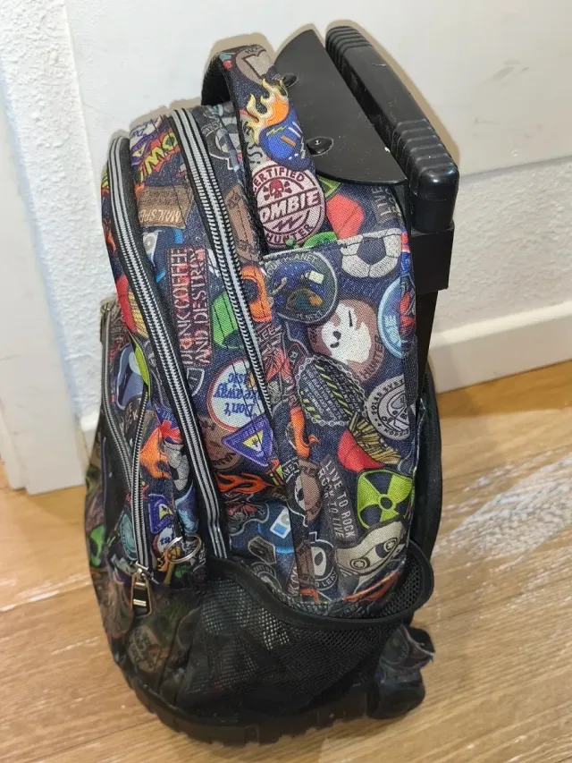 Mochila Totto con carro