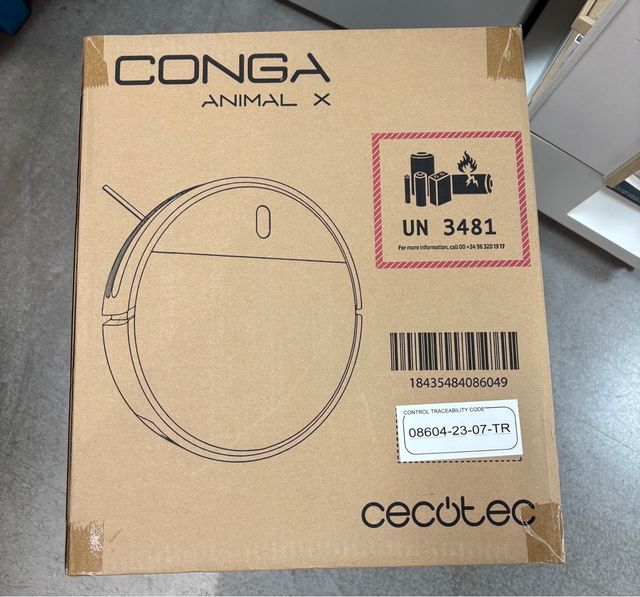 Cecotec Conga Animal X Nuova Senza Aprire