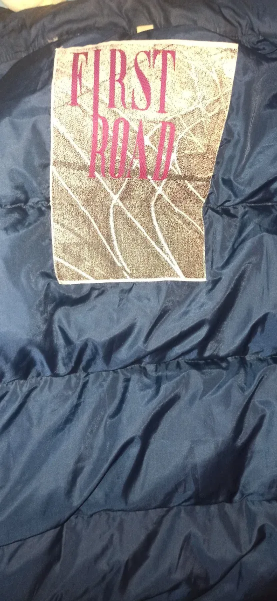 Chaqueta acolchada azul