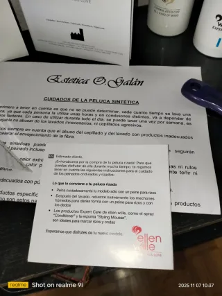 Peluca Oncológica Gris plateada