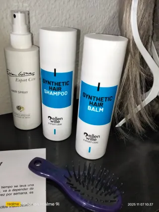 Peluca Oncológica Gris plateada