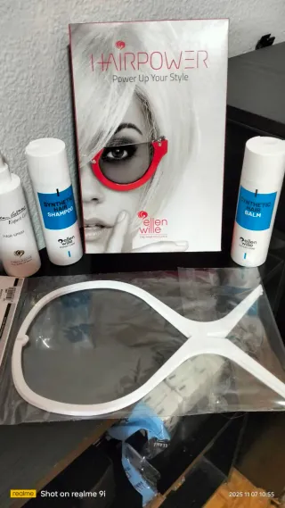 Peluca Oncológica Gris plateada