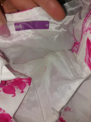 Vestido de fiesta floral talla 42