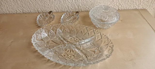 Adornos de cristal de Bohemia