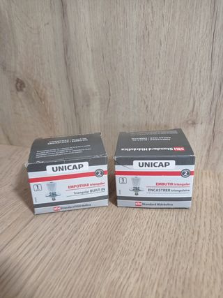 2 Llaves de paso UNICAP STH Nuevas en su caja.
