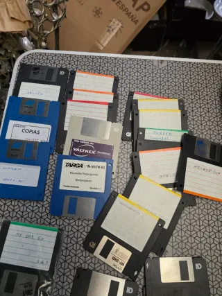 Lote 94 Disquetes  PC Vintage Microsoft