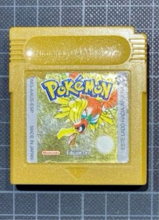 Pokémon Edición Oro Game Boy Nintendo