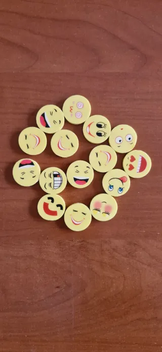 Gomas de borrar caritas emoji
