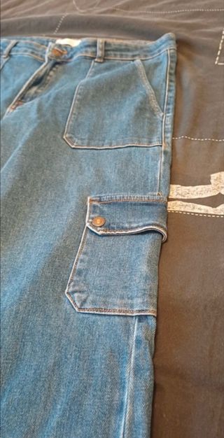 Pantalón cargo vaquero Brownie