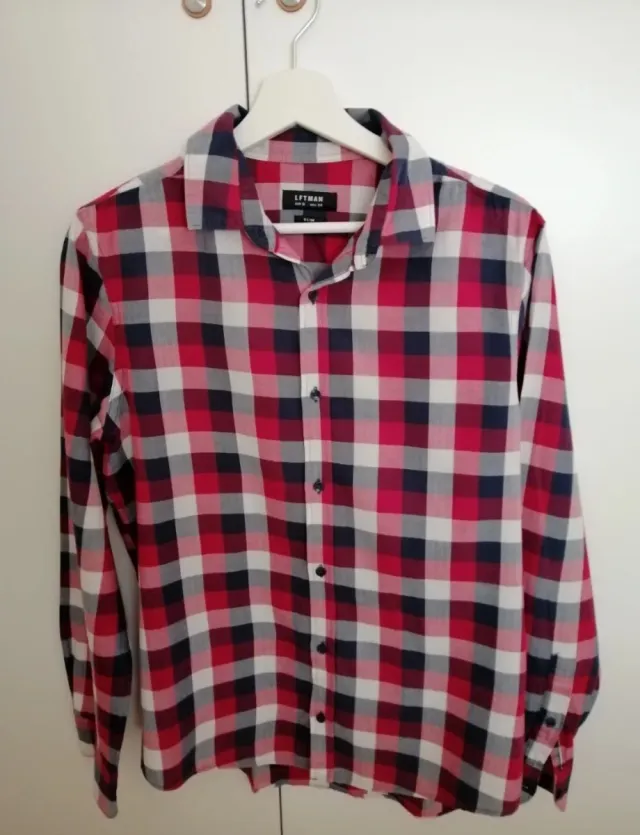 Camisa cuadros LFTMAN Talla S