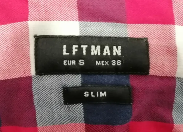 Camisa cuadros LFTMAN Talla S