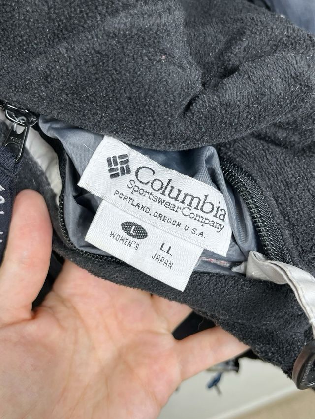 Giubbotto Columbia Vintage Anni '90 Donna Oversize