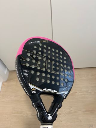 Pala de pádel Siux Carbon ORO y Wilson Bela