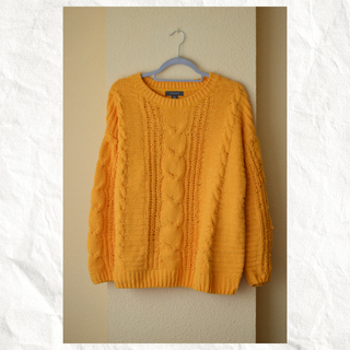 Jersey de punto | Amarillo | Invierno