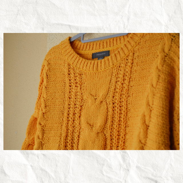Jersey de punto | Amarillo | Invierno