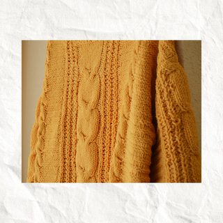 Jersey de punto | Amarillo | Invierno