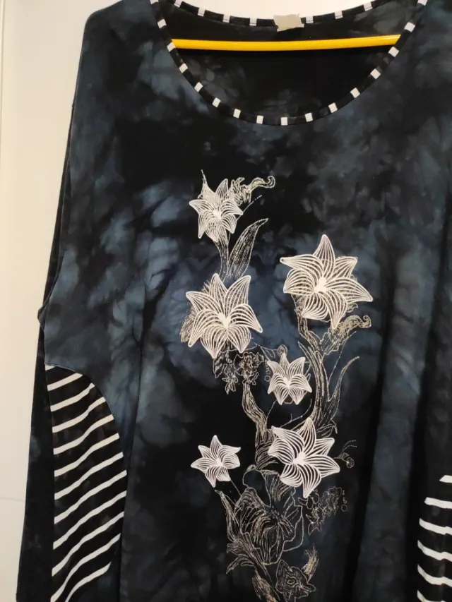 Vestido original estampado floral