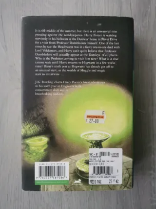 HARRY POTTER EN INGLÉS LIBROS 5 Y 6, PRIMERAS EDIC