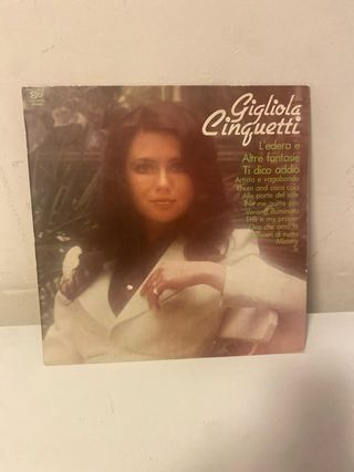 Gigliola Cinquetti l’edera e altre fantasie vinile
