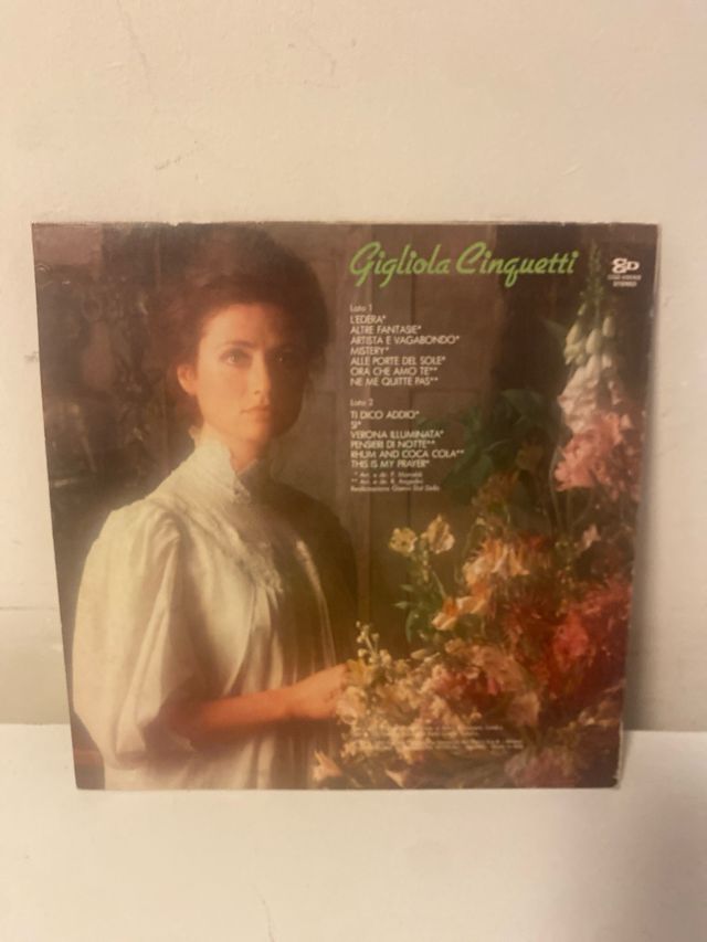 Gigliola Cinquetti l’edera e altre fantasie vinile