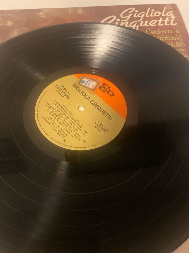 Gigliola Cinquetti l’edera e altre fantasie vinile