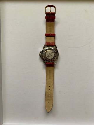 Reloj Marea Quartz 5 ATM Negro/Dorado-Navidad