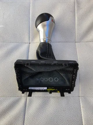 Pomello cambio DSG + cuffia pelle Audi A3