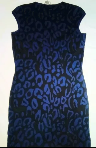 Vestido Pedro del Hierro Talla S Animal Print