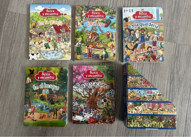 Pack libros busca y encuentra.