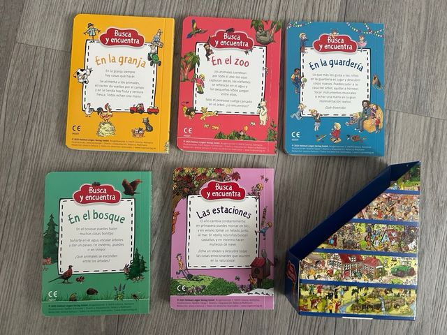 Pack libros busca y encuentra.